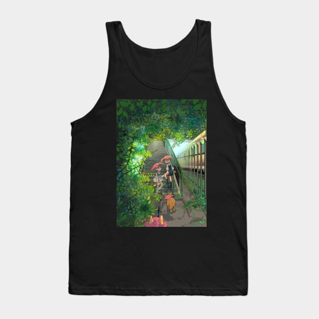 Mushroom walk Tank Top by N00dlesandwitch